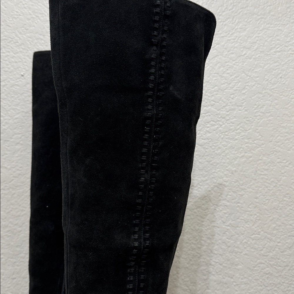 Vince Camuto Englea Black Suede Over the Knee Boots Size 8.5 NEW - Picture 5 of 8